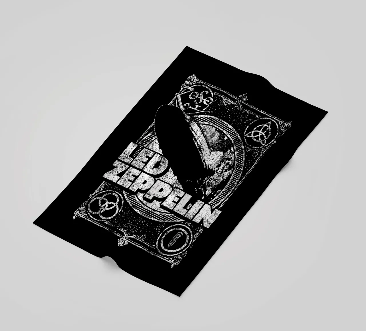 Led Zeppelin - Black And White telo mare da Gage Gottlieb