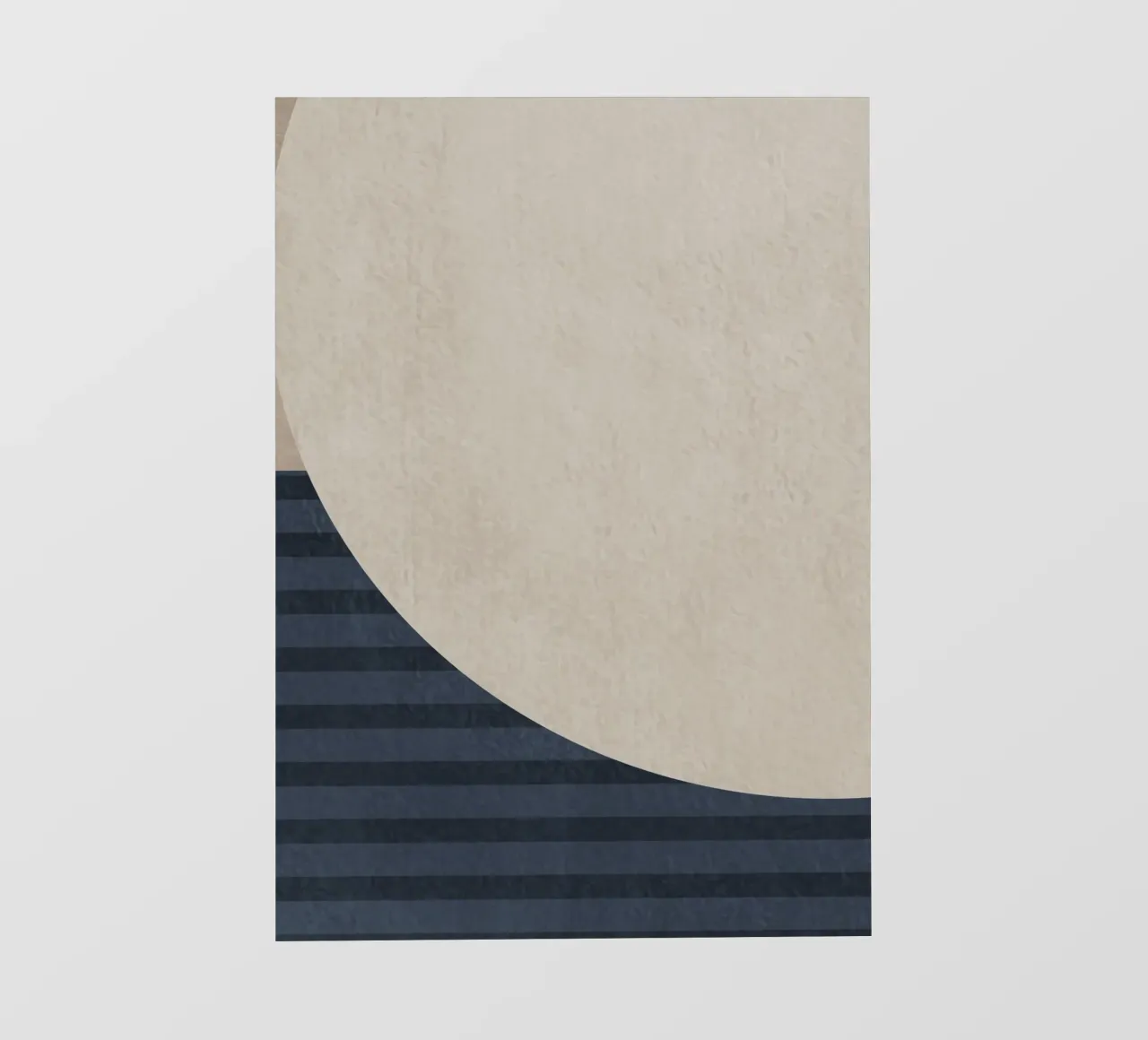organic geometric abstract with stripes telo in pvc da vintageshop