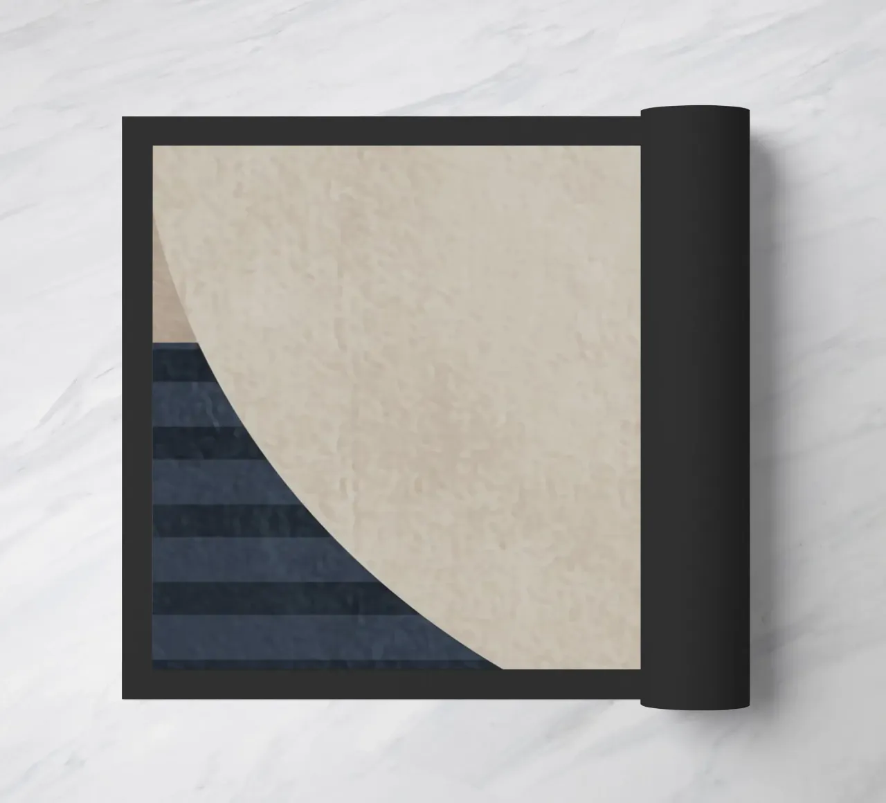 organic geometric abstract with stripes zerbino da vintageshop
