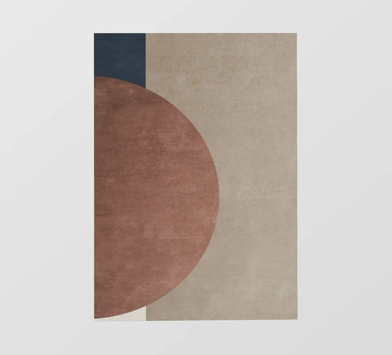 organic geometric abstract boho 1 pellicola backlit da vintageshop