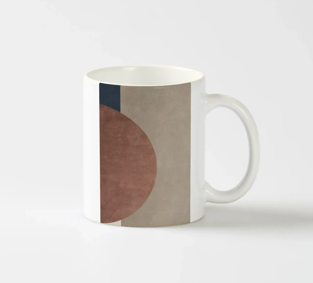 organic geometric abstract boho 1 tazza in ceramica da vintageshop