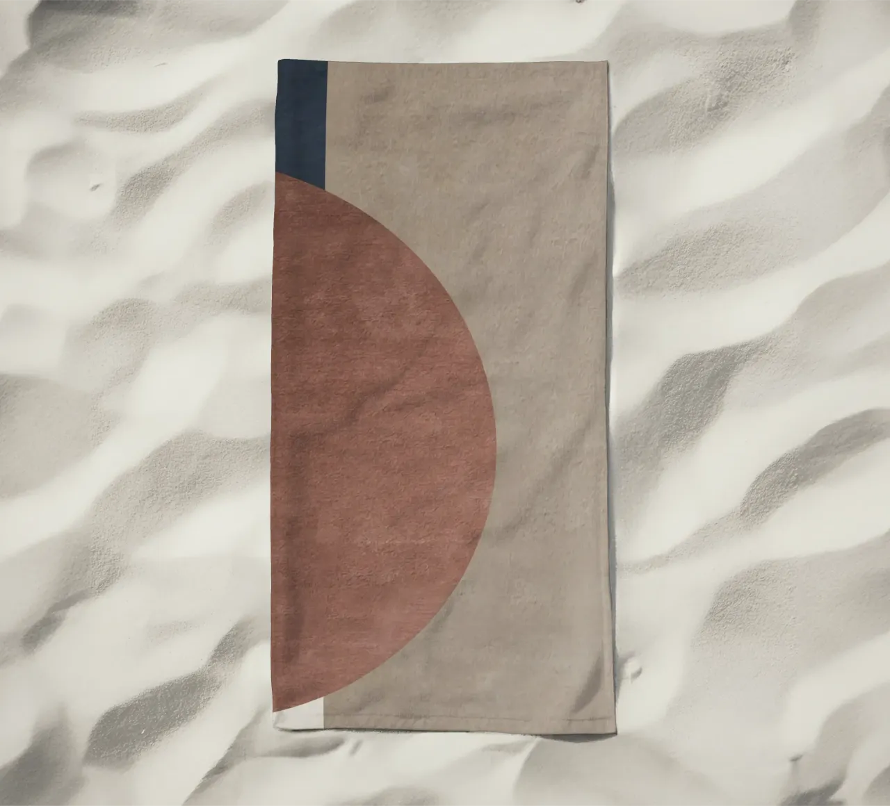 organic geometric abstract boho 1 telo mare da vintageshop