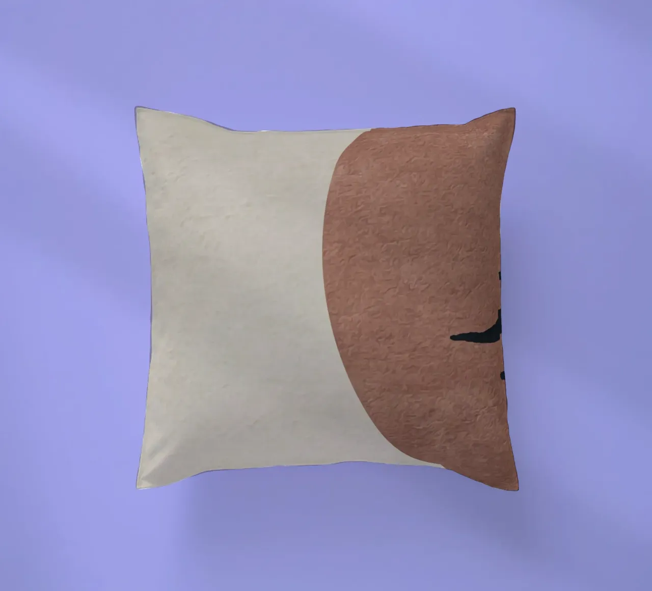 abstract geometric boho cuscino da vintageshop