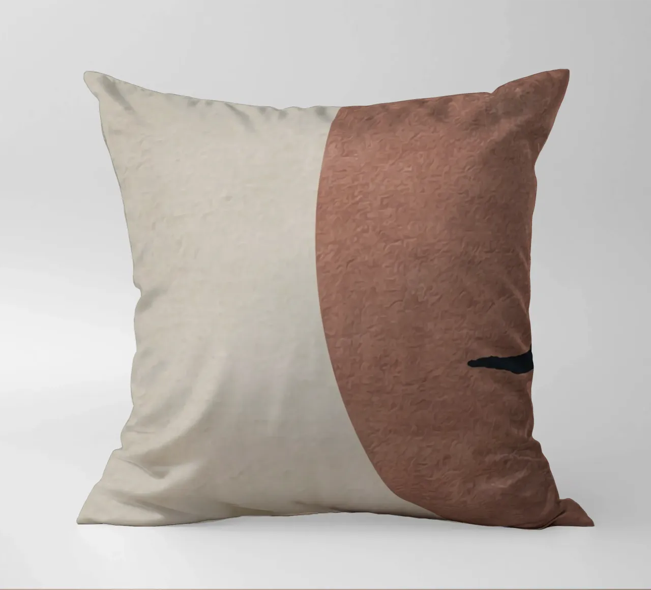 abstract geometric boho cuscino da vintageshop