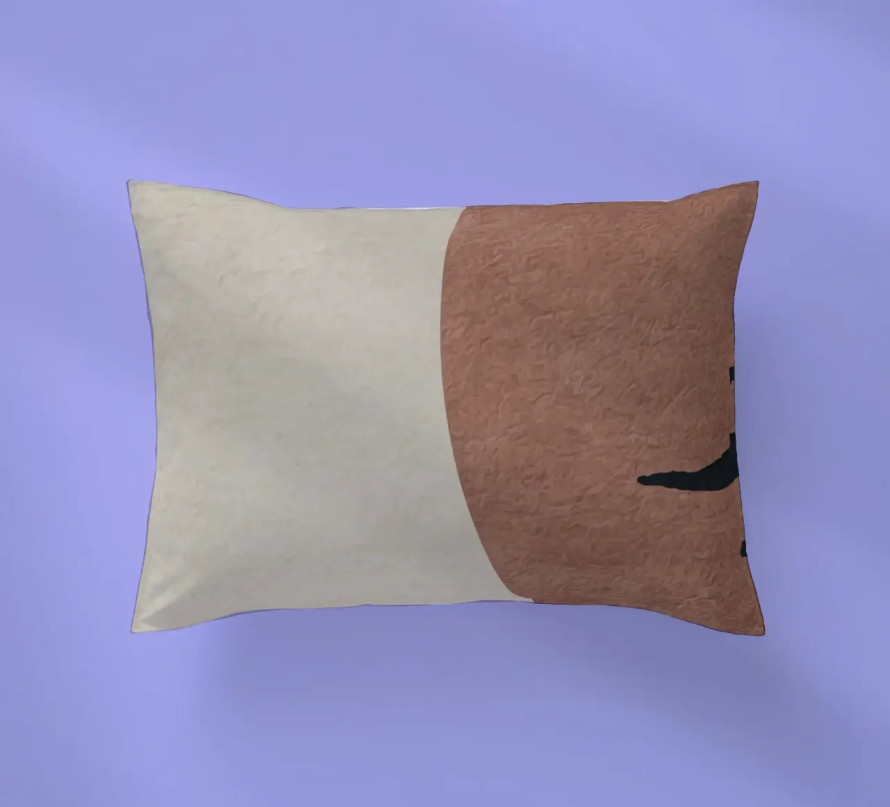 abstract geometric boho cuscino da vintageshop