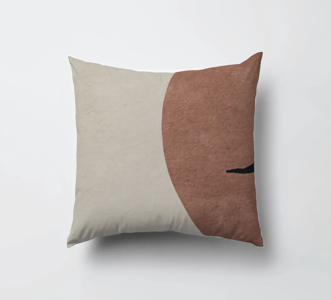 abstract geometric boho cuscino da vintageshop