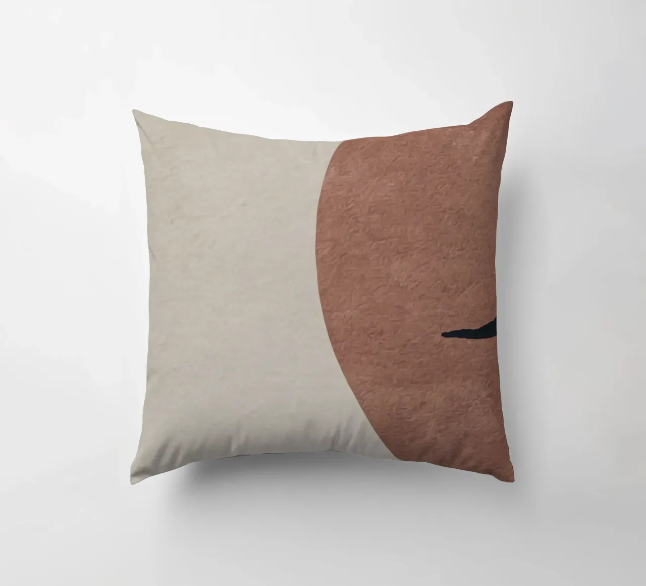 abstract geometric boho cuscino da vintageshop