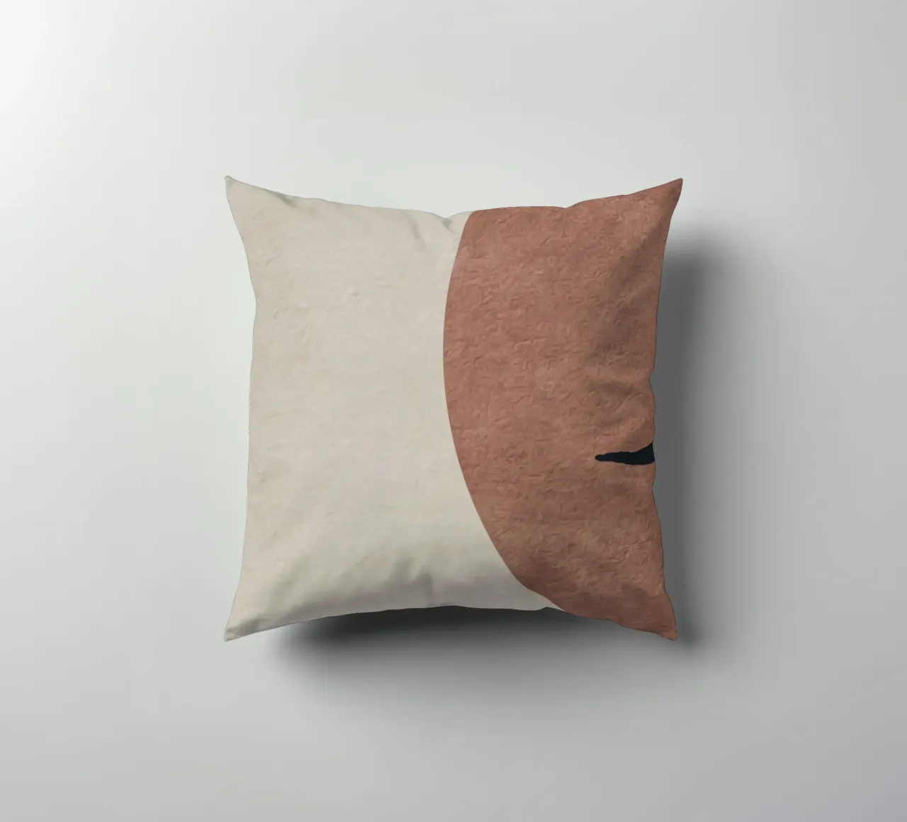 abstract geometric boho cuscino da vintageshop