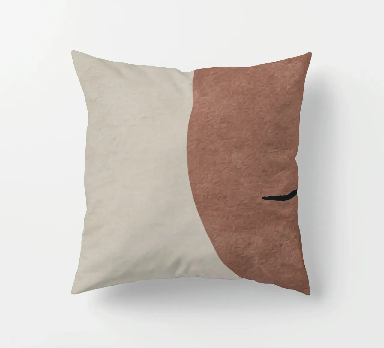 abstract geometric boho cuscino da vintageshop