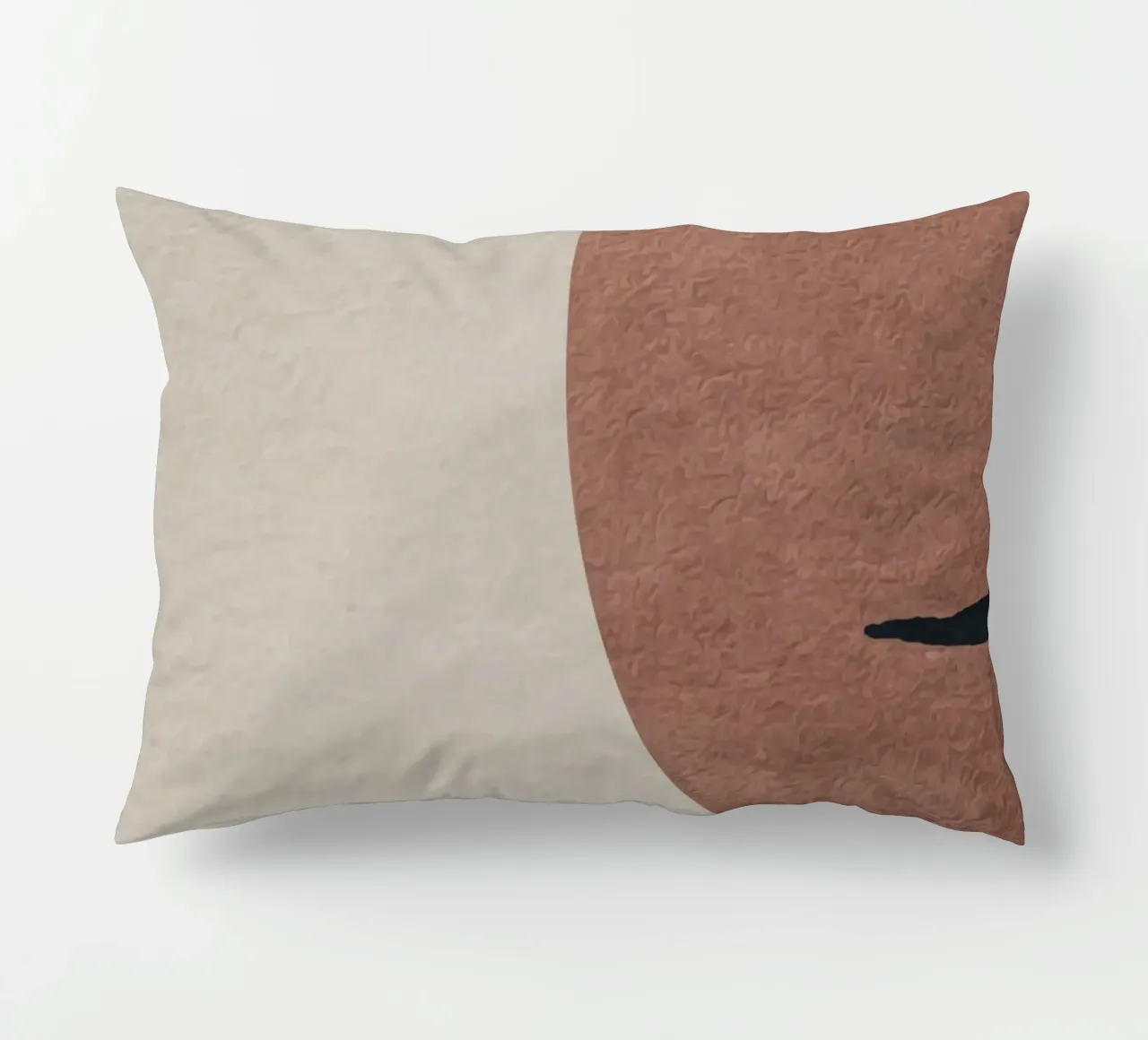 abstract geometric boho cuscino da vintageshop