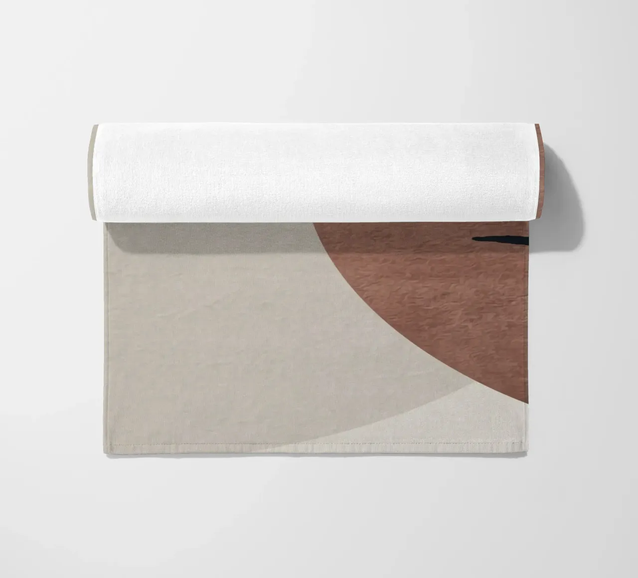 abstract geometric boho telo mare da vintageshop