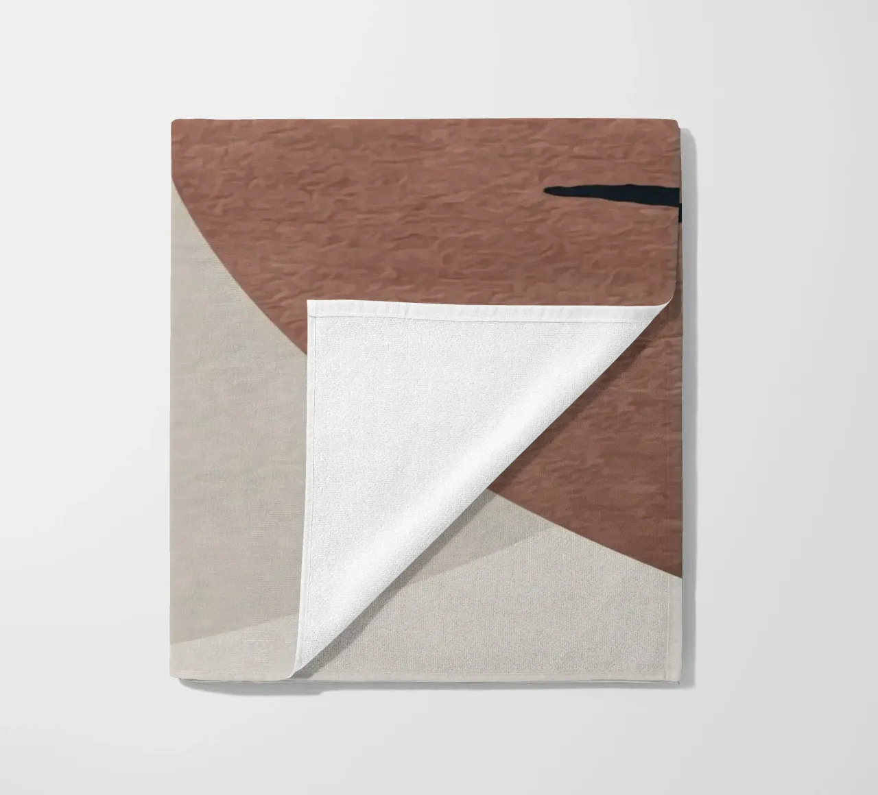 abstract geometric boho telo mare da vintageshop