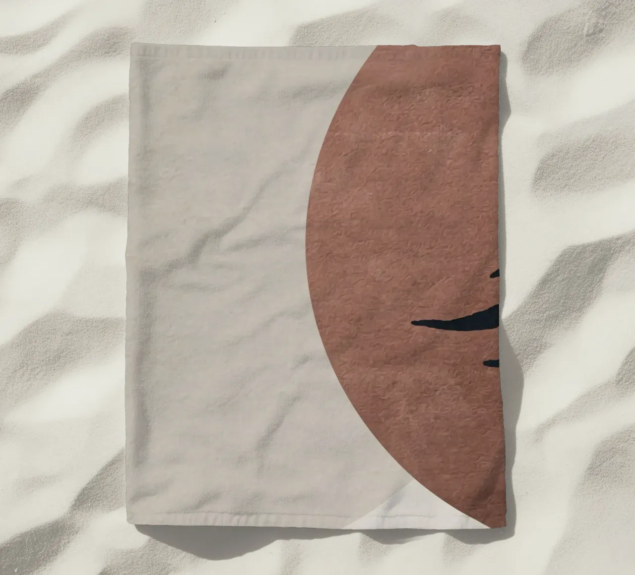 abstract geometric boho telo mare da vintageshop