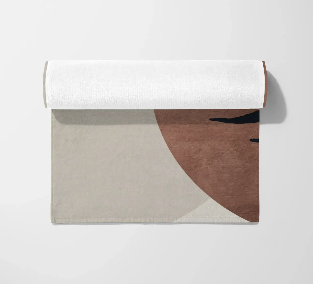 abstract geometric boho telo mare da vintageshop