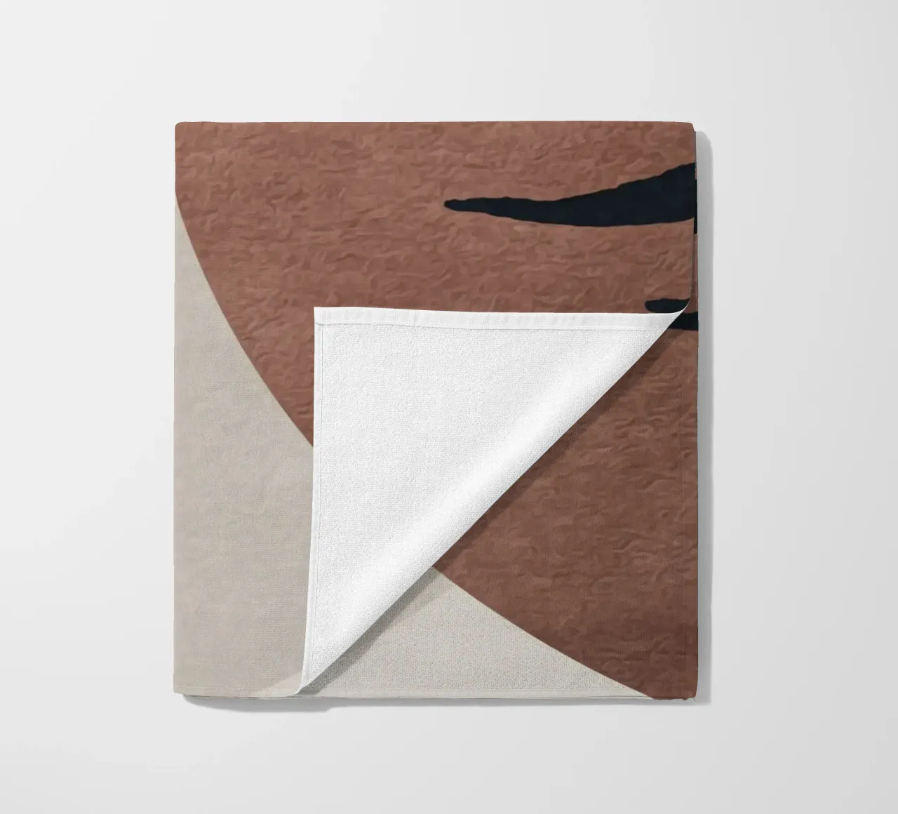 abstract geometric boho telo mare da vintageshop