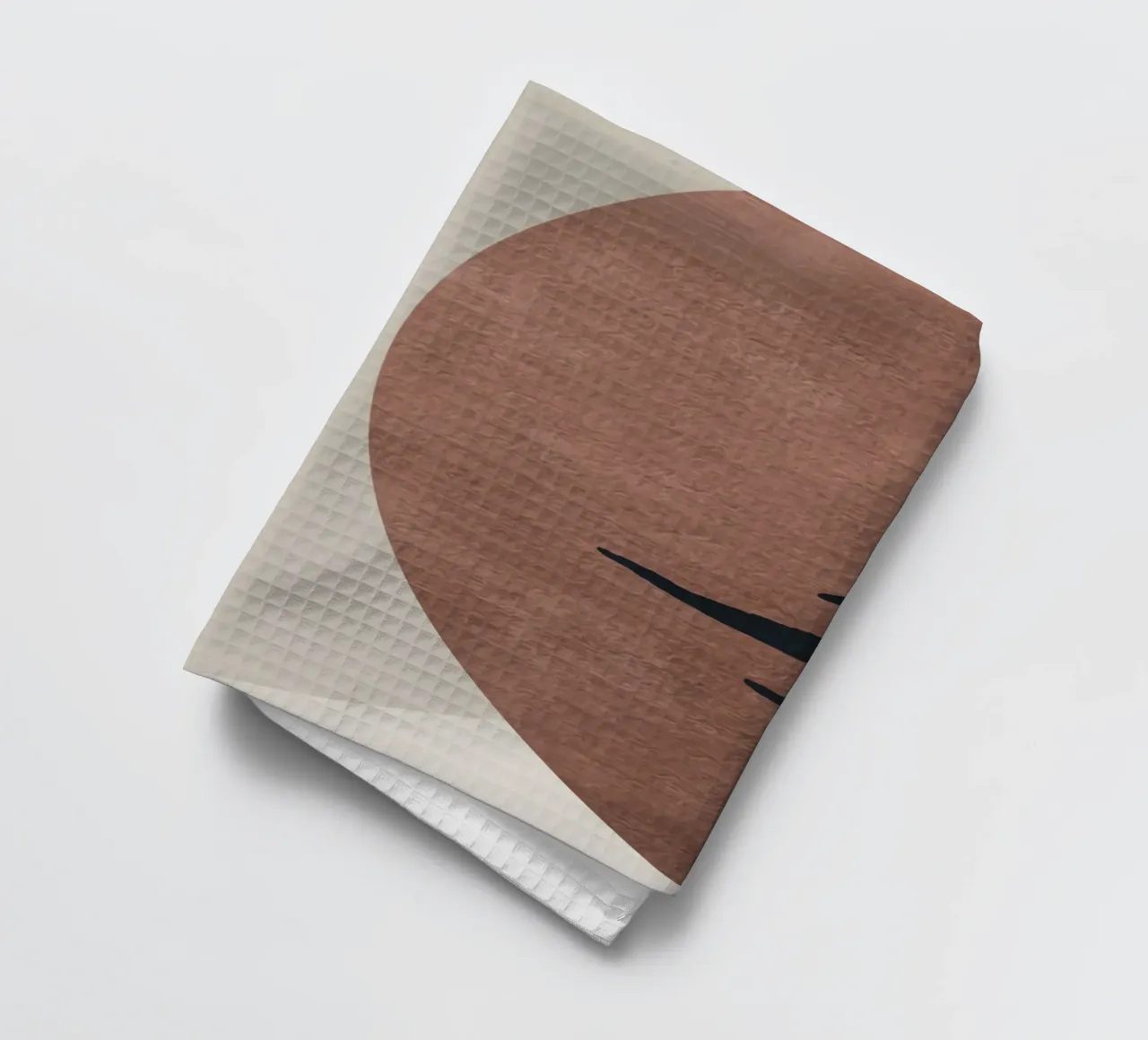 abstract geometric boho canovaccio da cucina da vintageshop