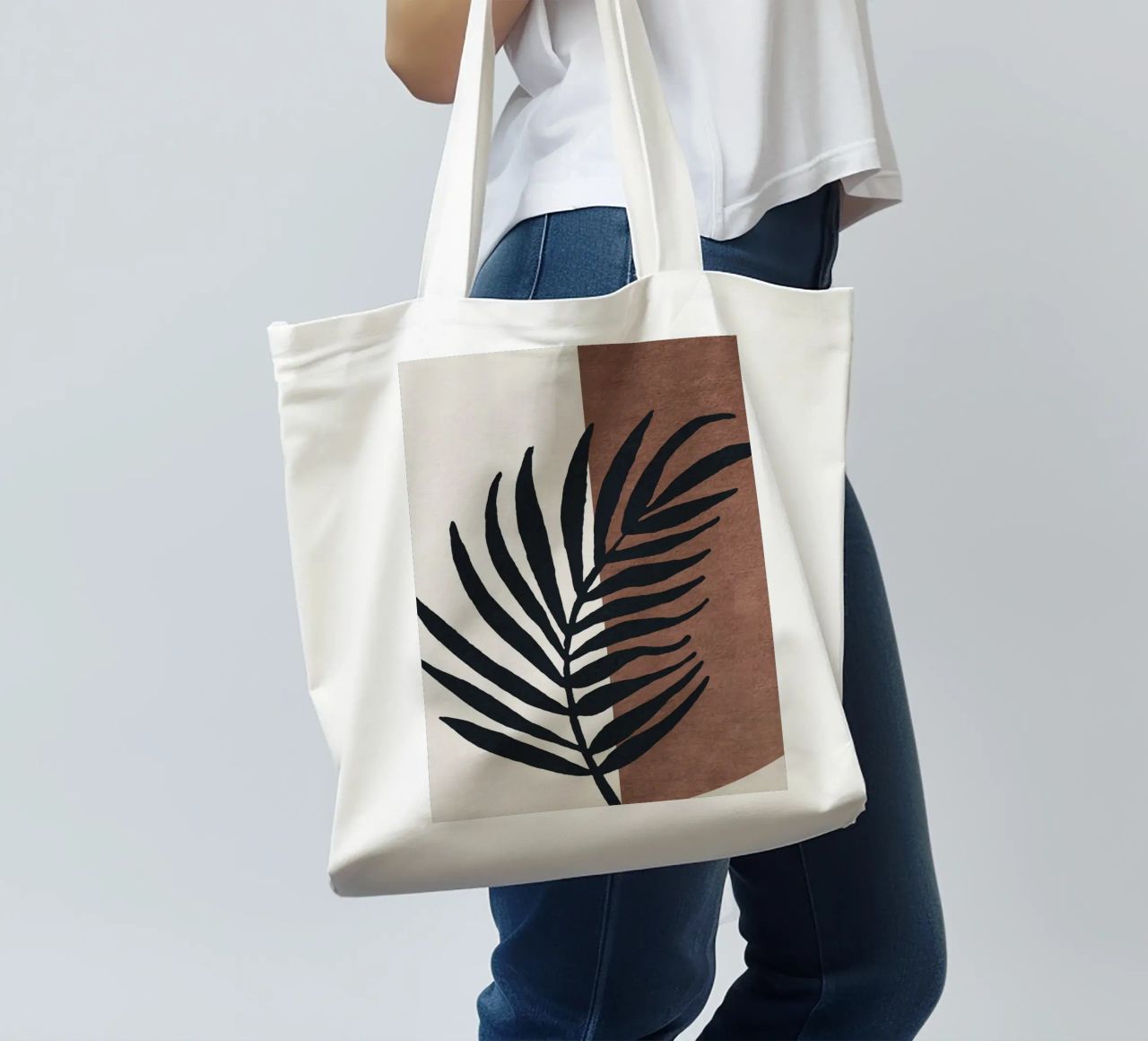 abstract geometric boho 1 borsa in juta da vintageshop