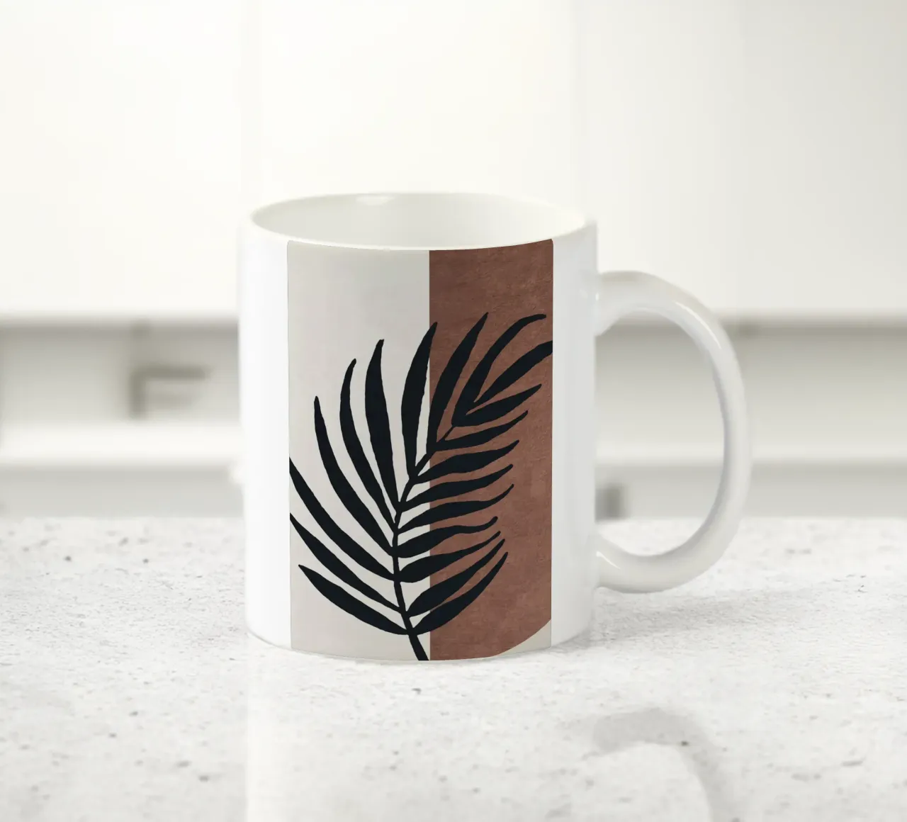 abstract geometric boho 1 Keramik Tasse von vintageshop