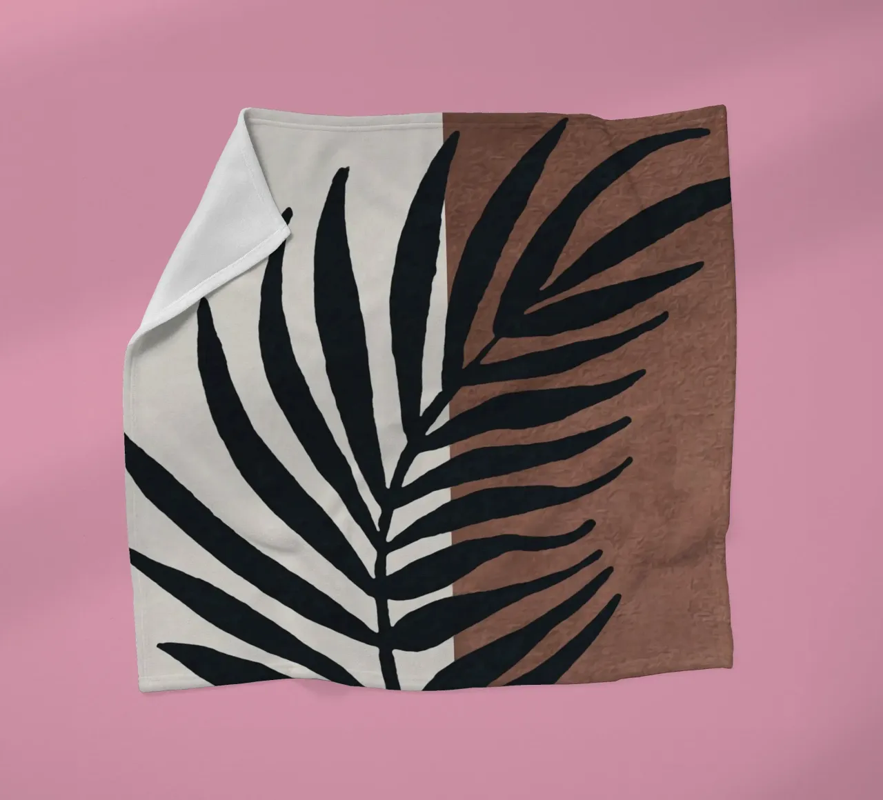 abstract geometric boho 1 coperta in pile da vintageshop