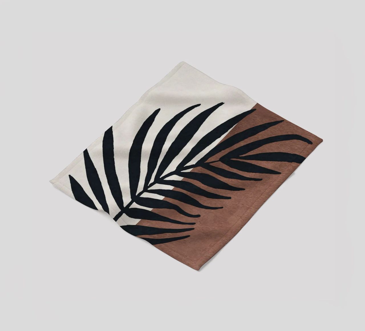 abstract geometric boho 1 coperta in pile da vintageshop