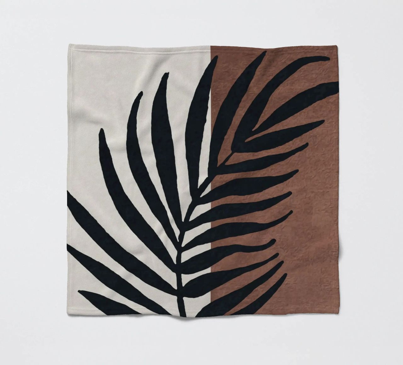 abstract geometric boho 1 coperta in pile da vintageshop
