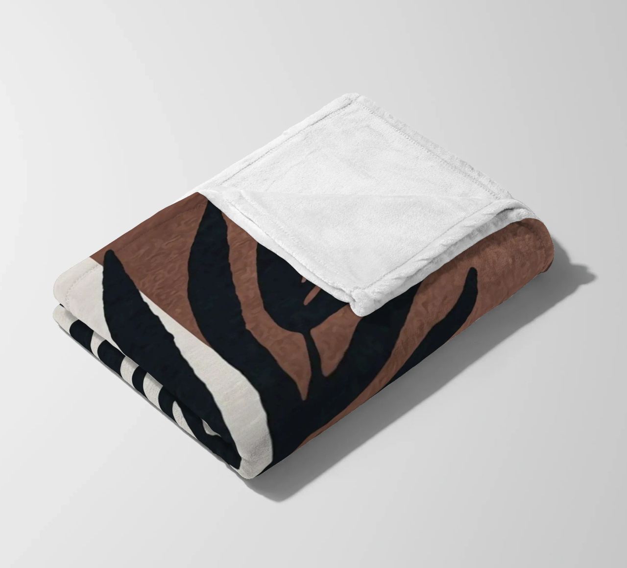 abstract geometric boho 1 coperta in pile da vintageshop