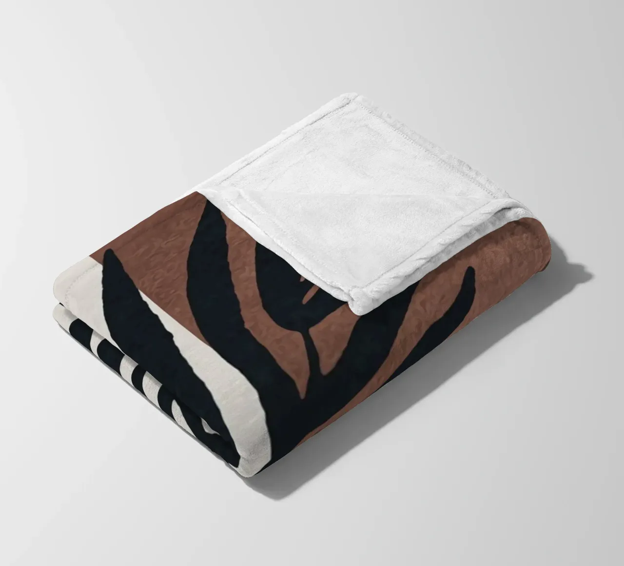 abstract geometric boho 1 coperta in pile da vintageshop