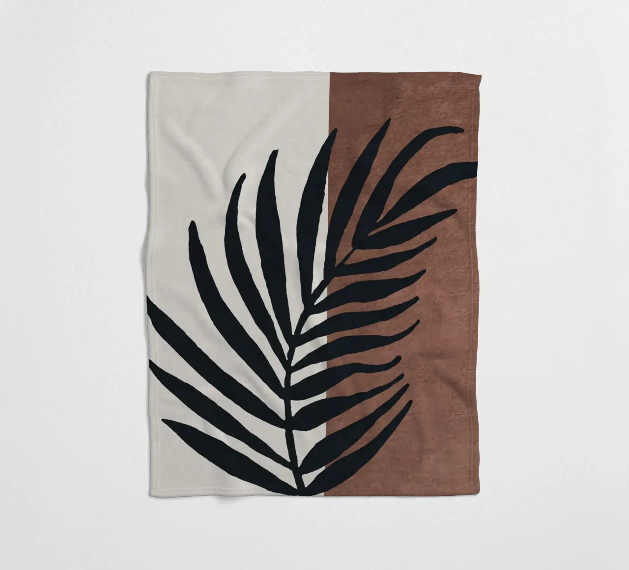 abstract geometric boho 1 coperta in pile da vintageshop