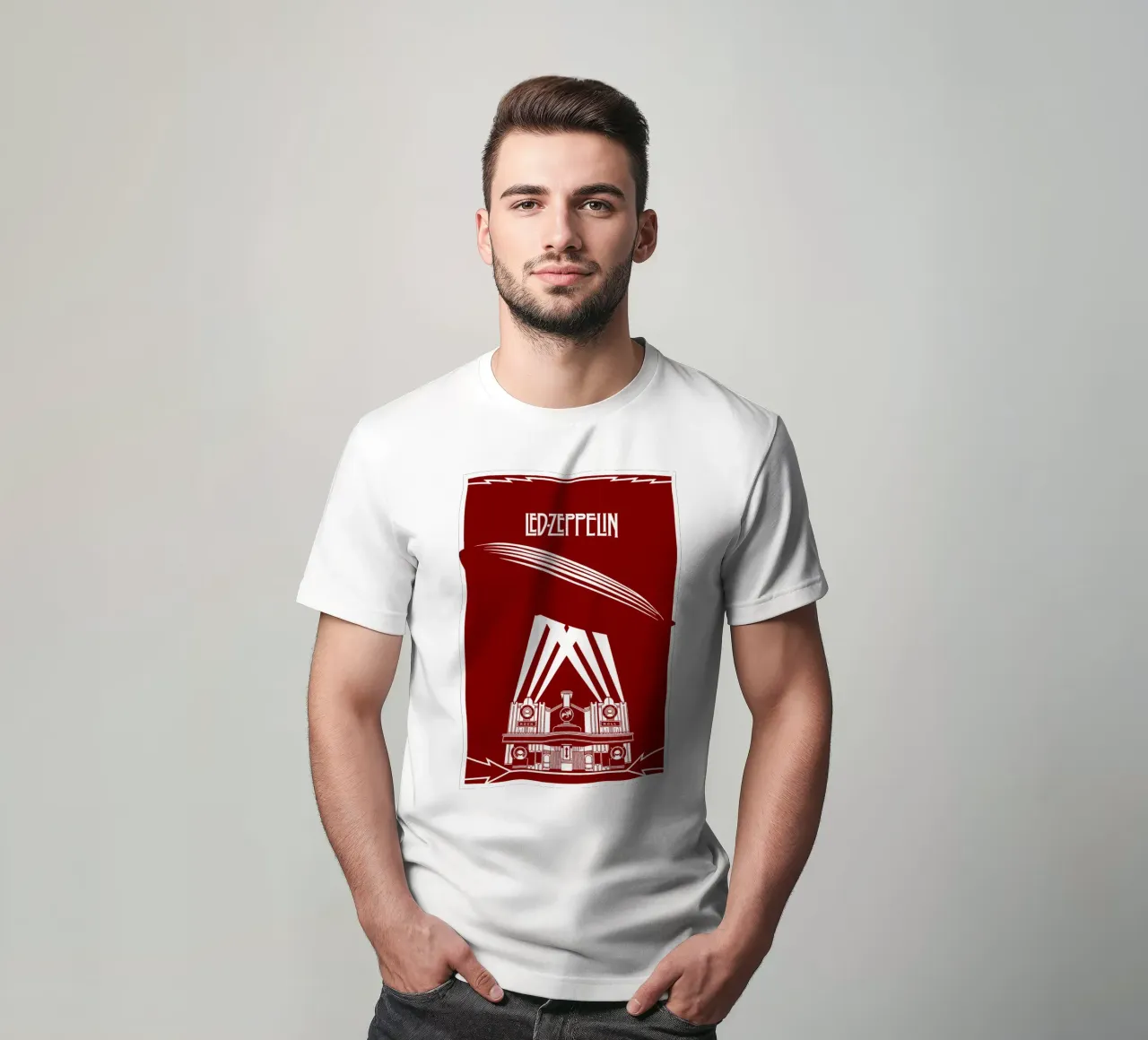 Led Zeppelin - Red t-shirt da Gage Gottlieb