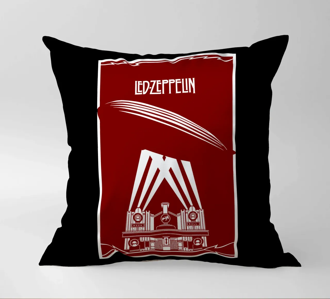 Led Zeppelin - Red cuscino da Gage Gottlieb