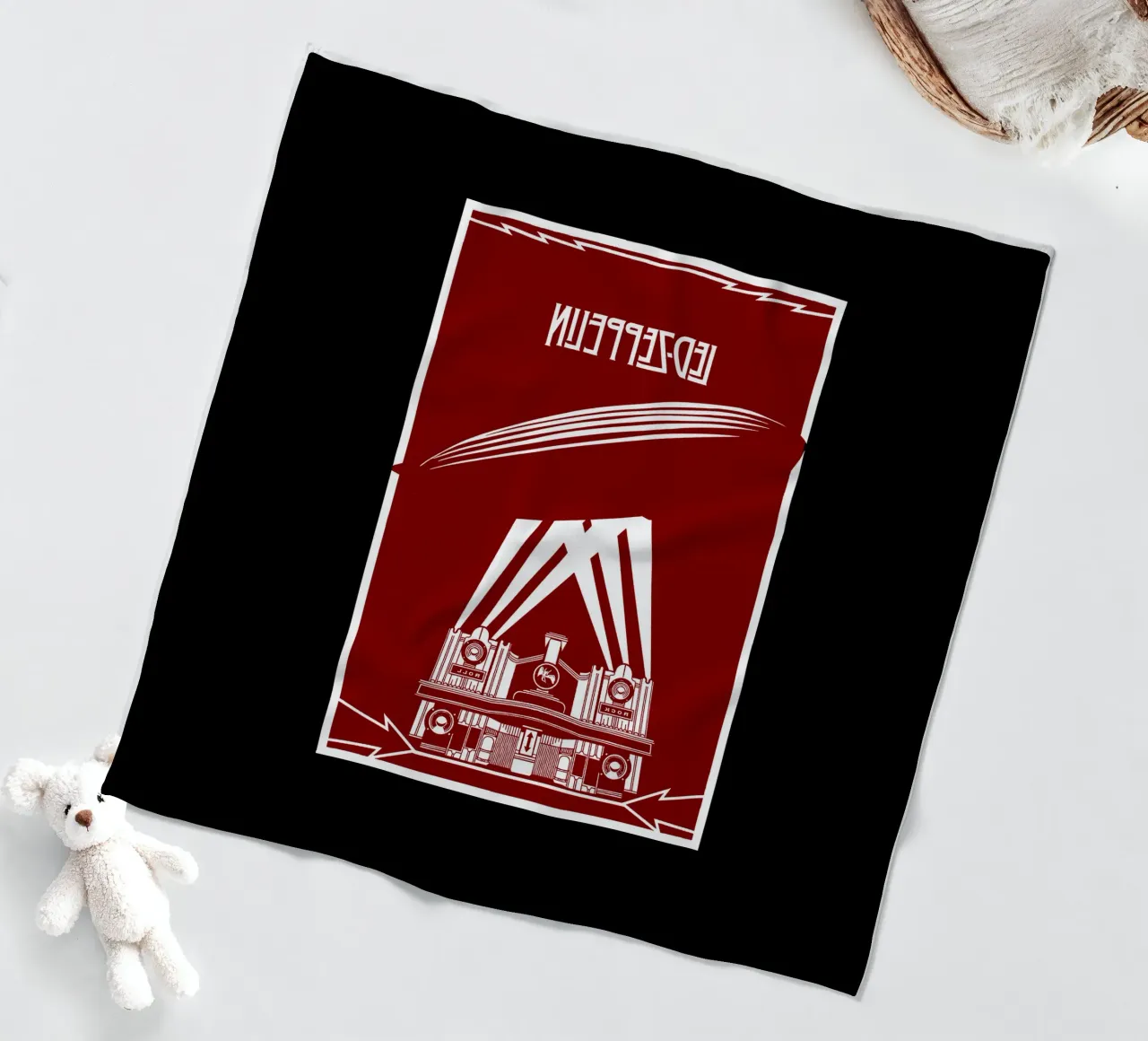 Led Zeppelin - Red coperta in pile da Gage Gottlieb