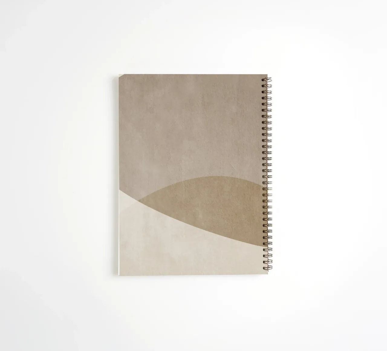 abstract geometric boho 02 spiral notebook by vintageshop