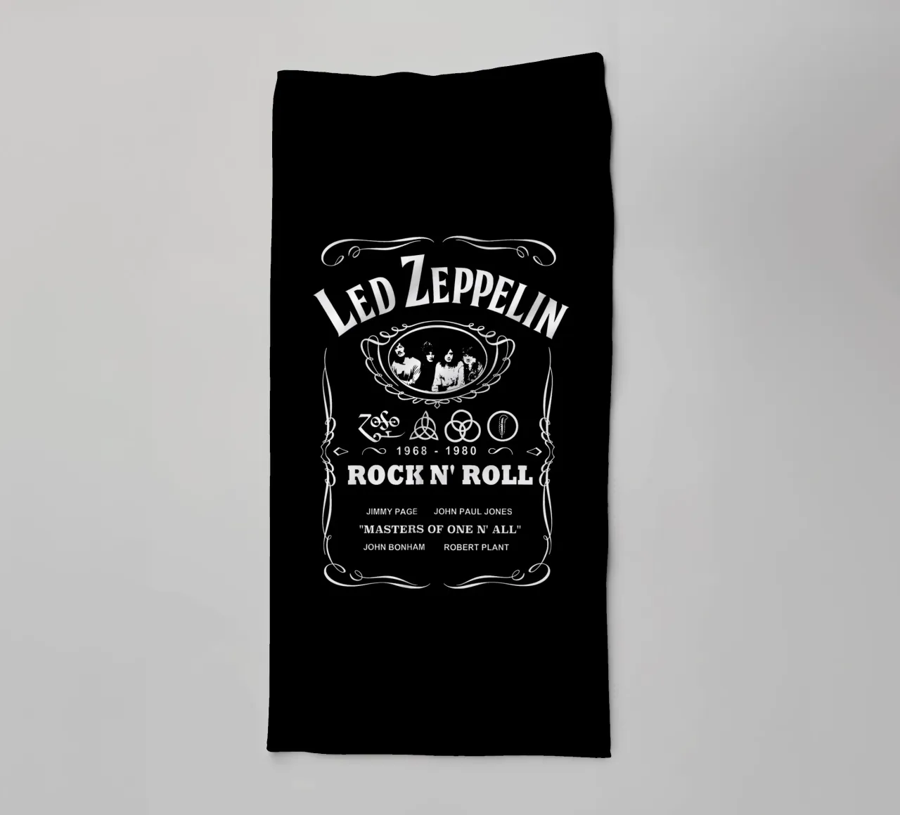 Led Zeppelin - White asciugamano da bagno da Gage Gottlieb