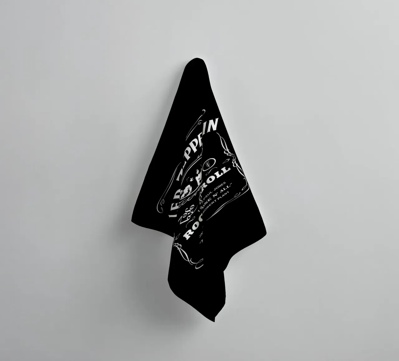 Led Zeppelin - White asciugamano da bagno da Gage Gottlieb