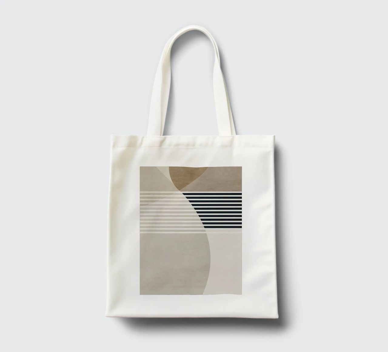 abstract geometric boho 03 borsa in juta da vintageshop