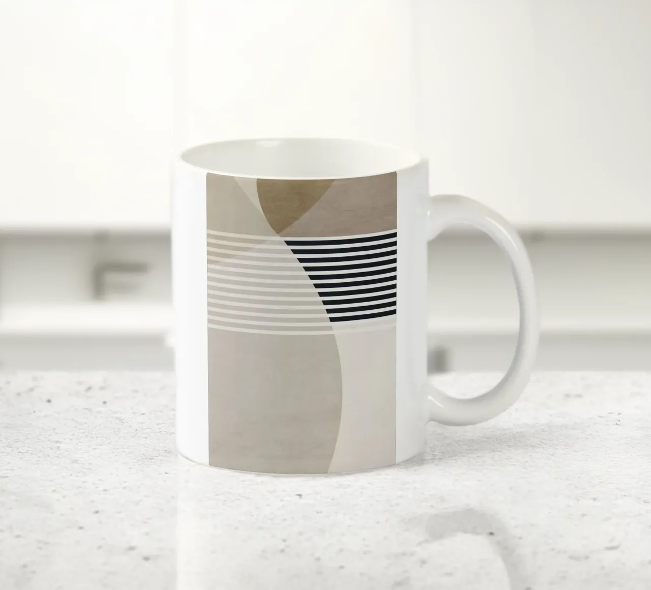 abstract geometric boho 03 mug en céramique de vintageshop