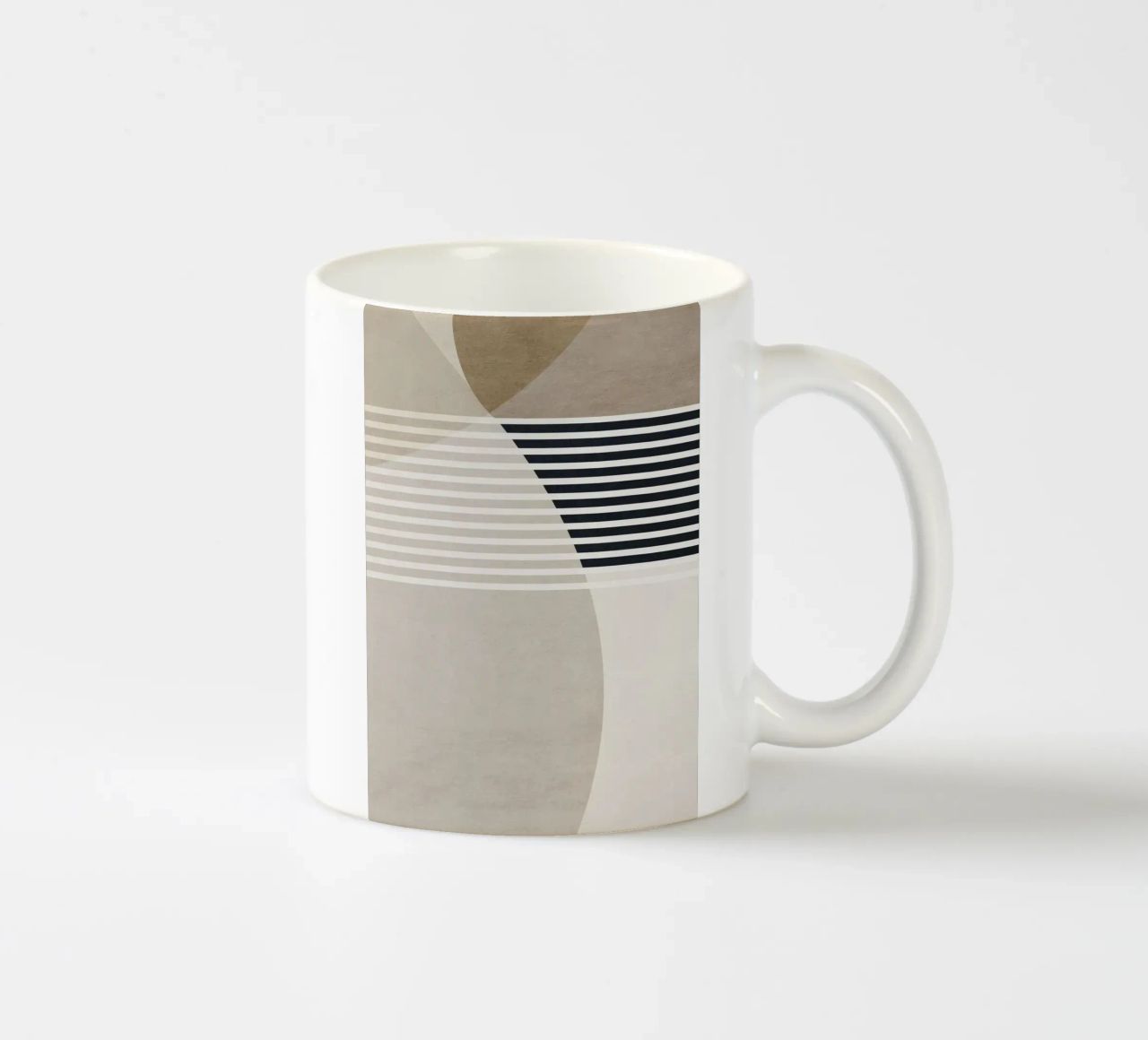 abstract geometric boho 03 tazza in ceramica da vintageshop