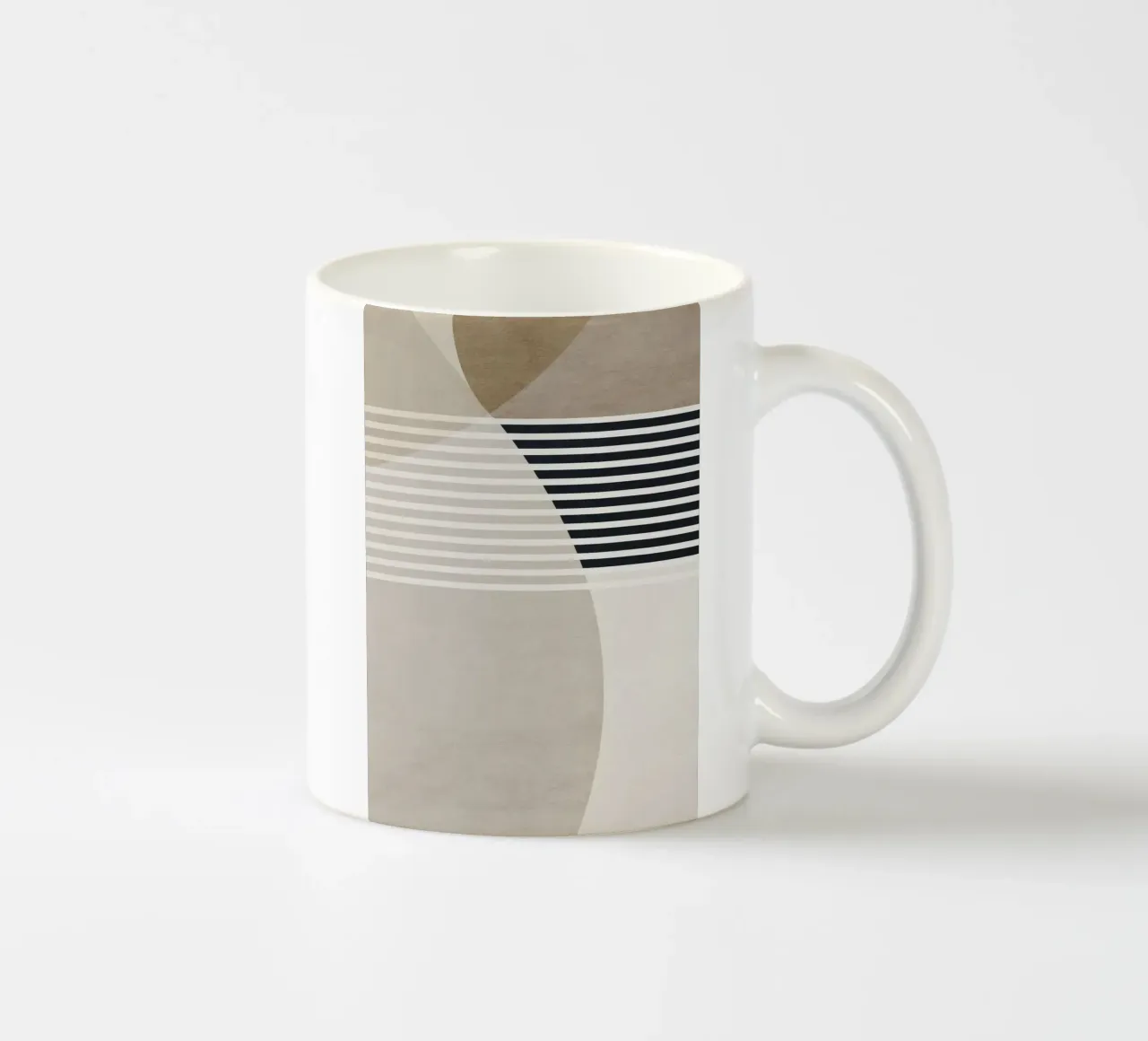 abstract geometric boho 03 mug en céramique de vintageshop