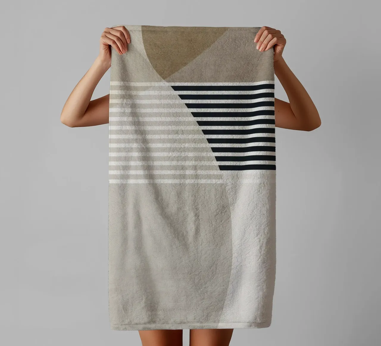 abstract geometric boho 03 asciugamano da bagno da vintageshop