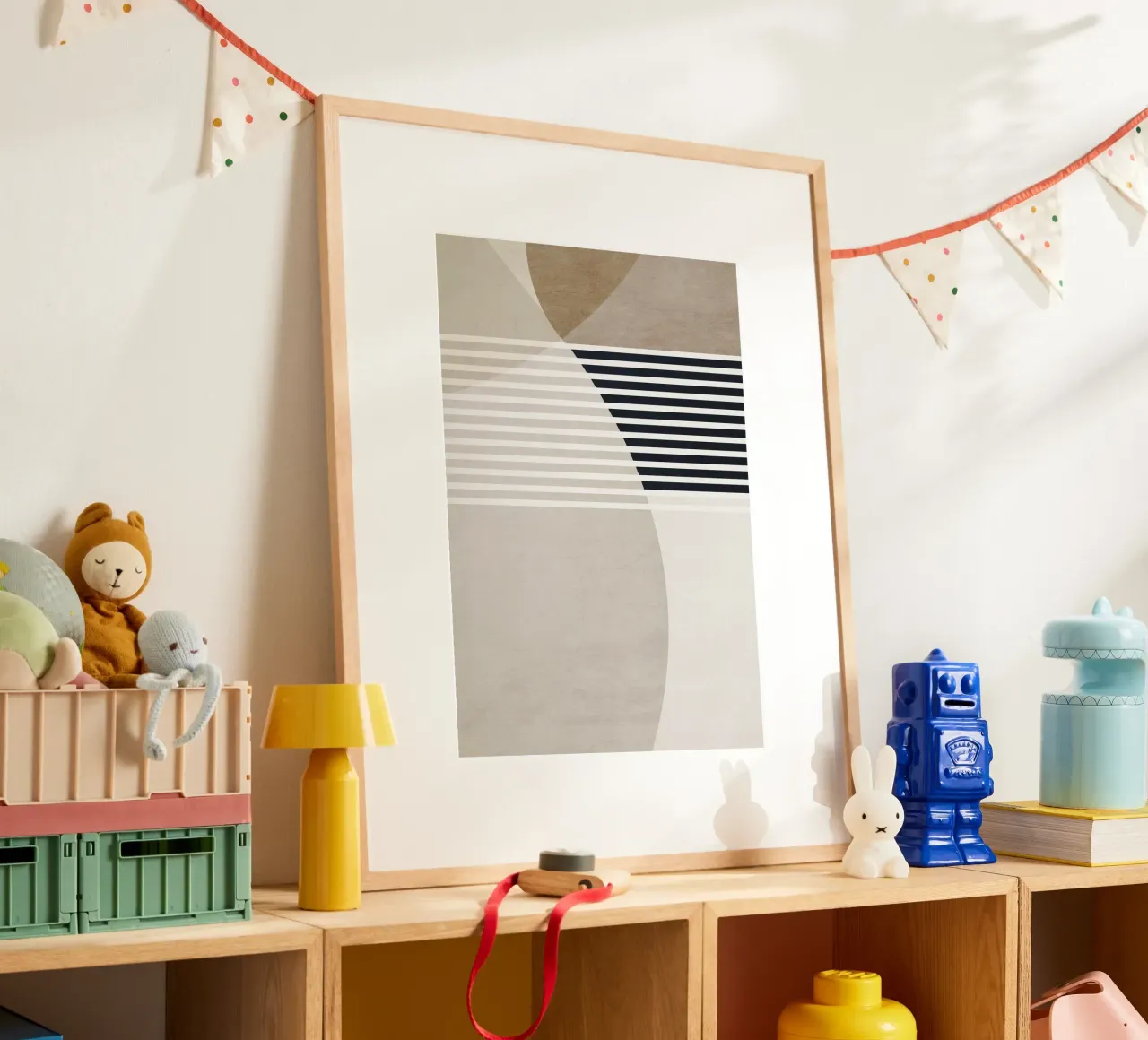 abstract geometric boho 03 carta hahnemühle da vintageshop