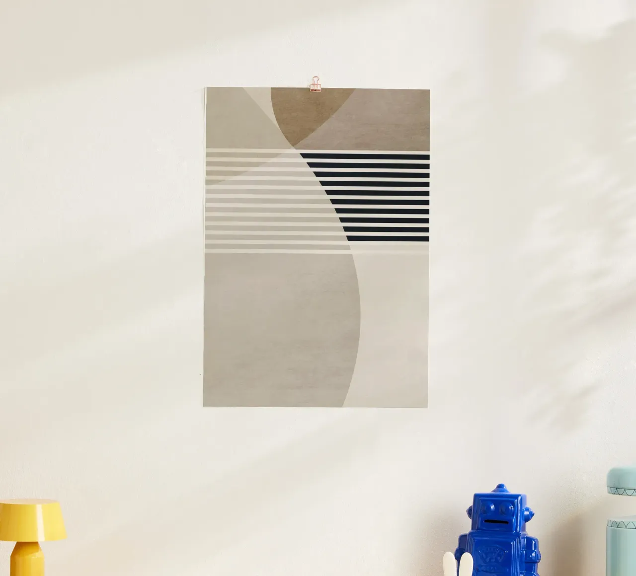 abstract geometric boho 03 carta hahnemühle da vintageshop