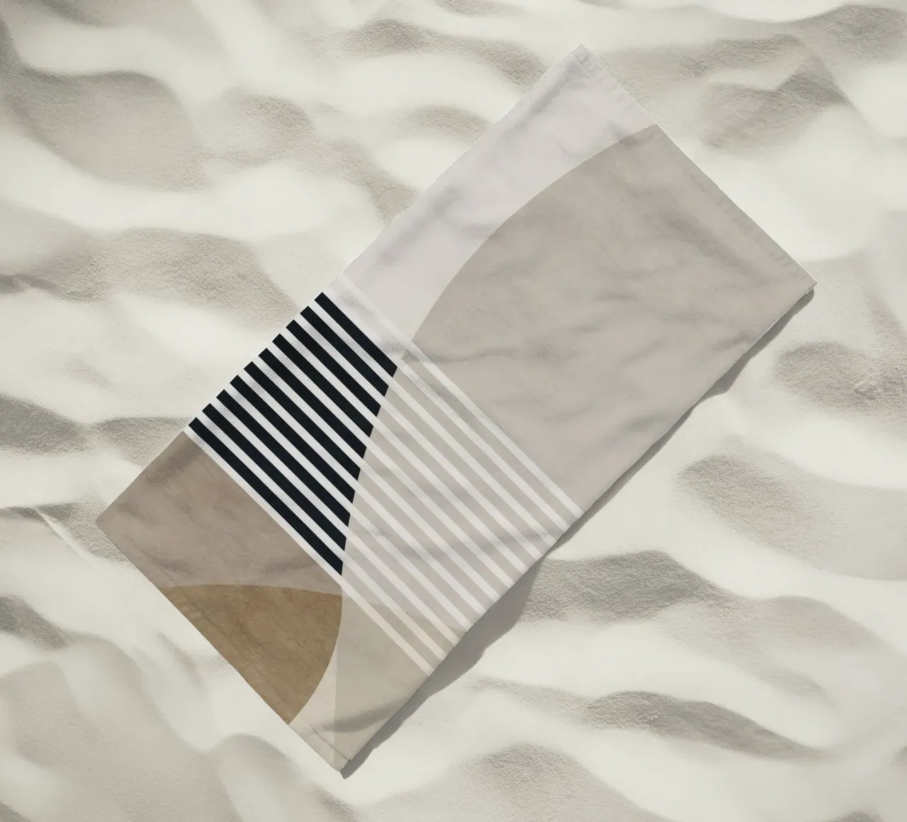 abstract geometric boho 03 Strandtuch von vintageshop