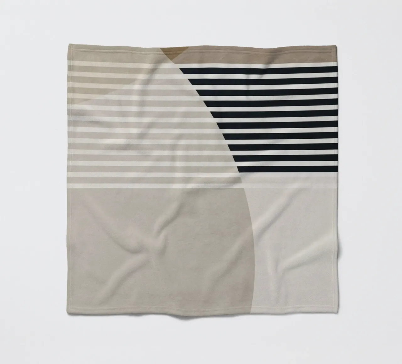 abstract geometric boho 03 coperta in pile da vintageshop