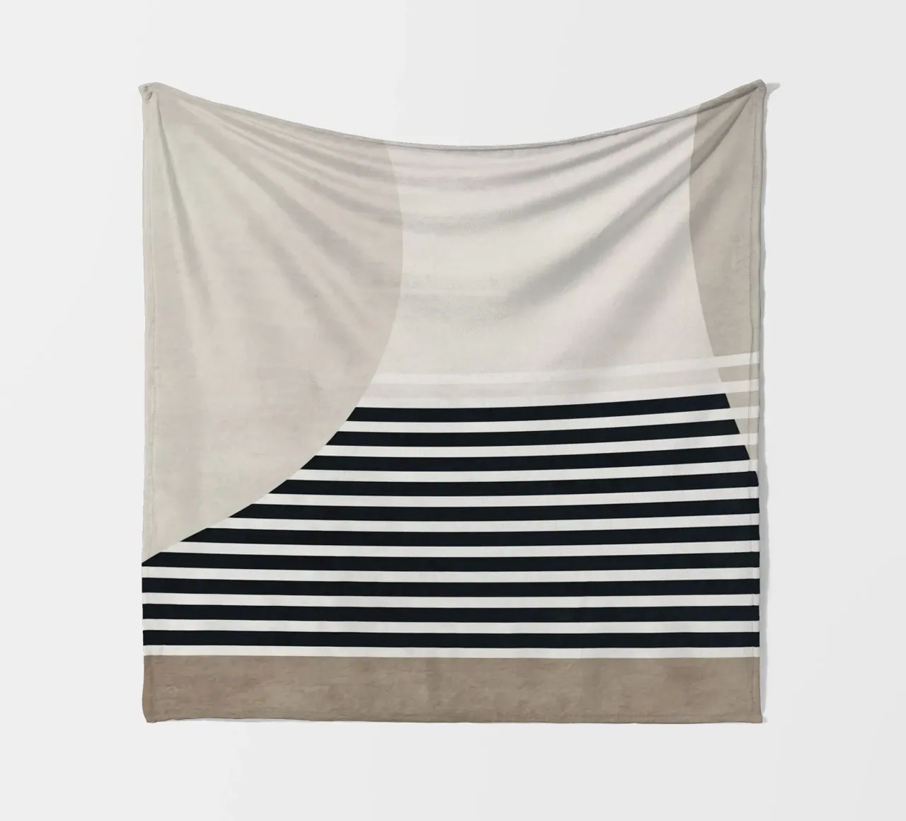abstract geometric boho 4 coperta in pile da vintageshop