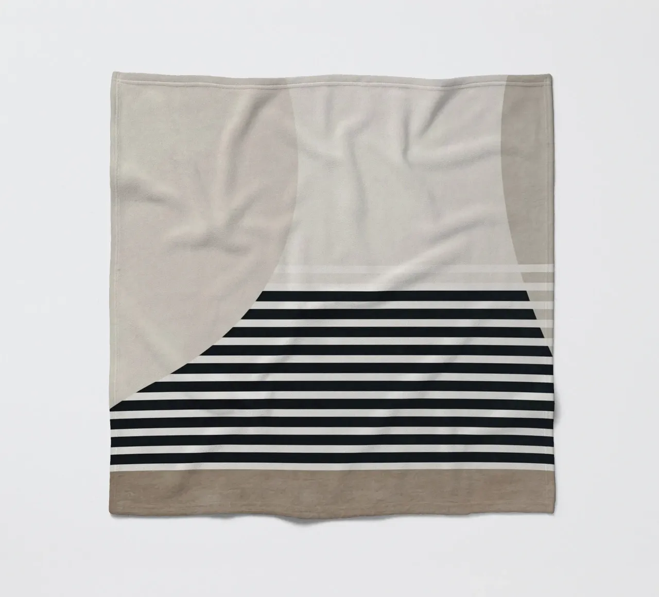 abstract geometric boho 4 coperta in pile da vintageshop