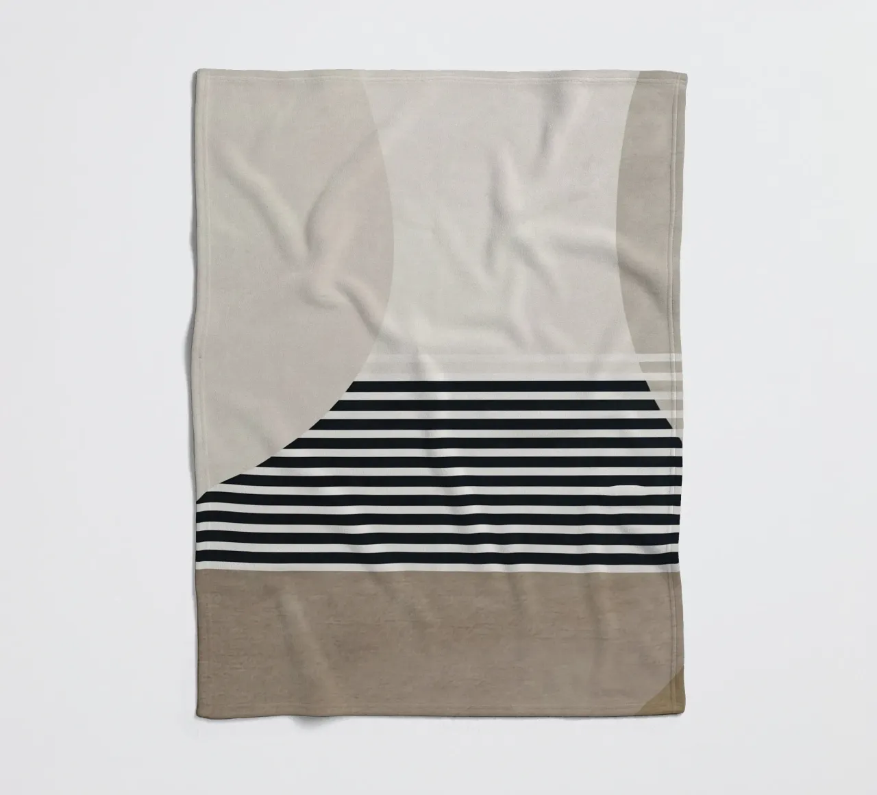 abstract geometric boho 4 coperta in pile da vintageshop