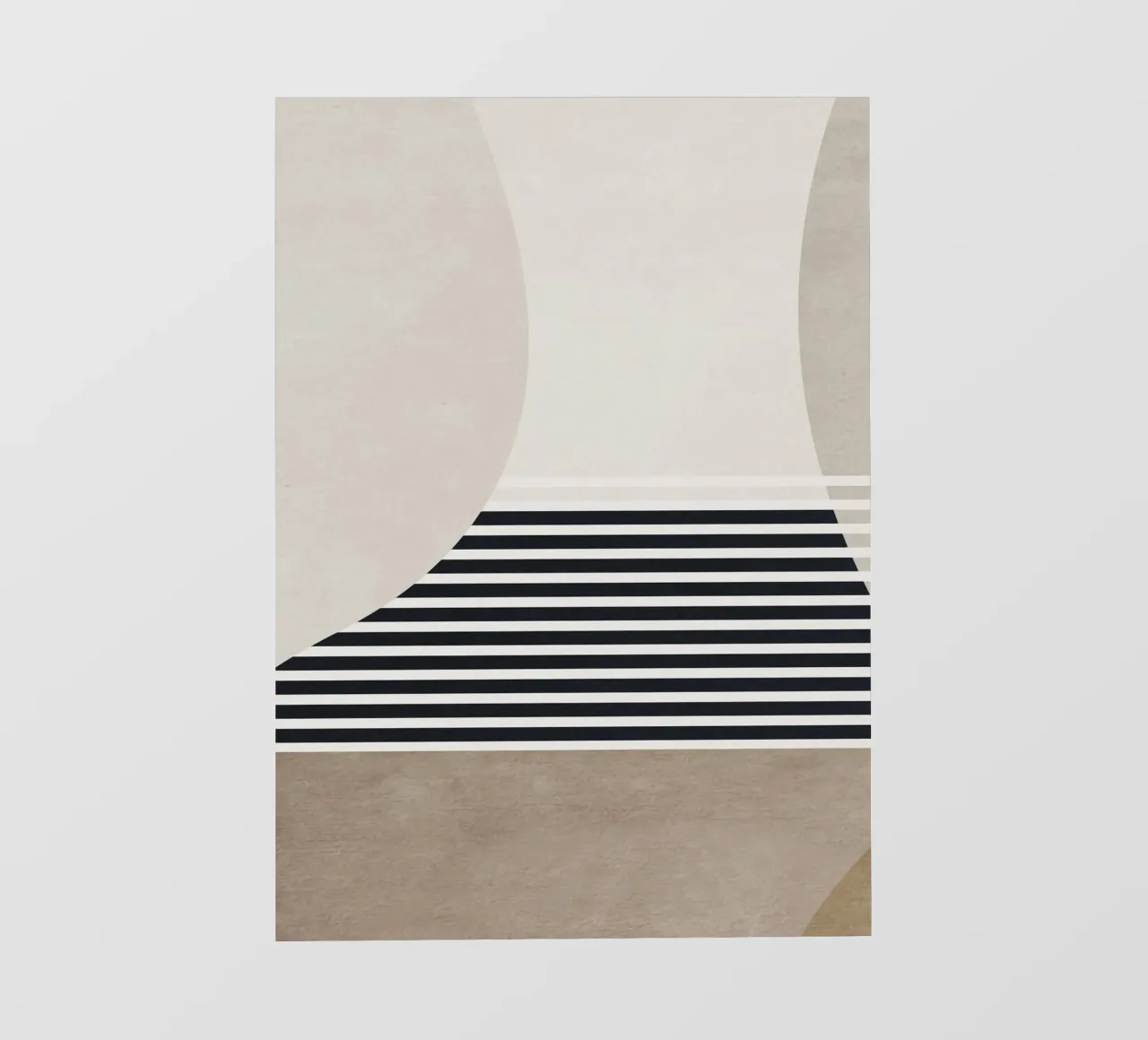 abstract geometric boho 4 telo in pvc da vintageshop