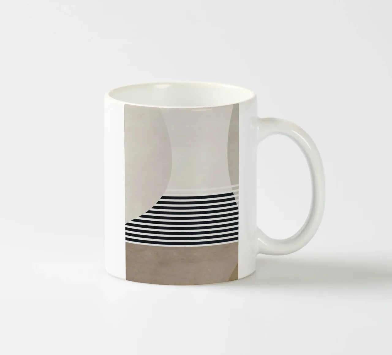 abstract geometric boho 4 tazza in ceramica da vintageshop
