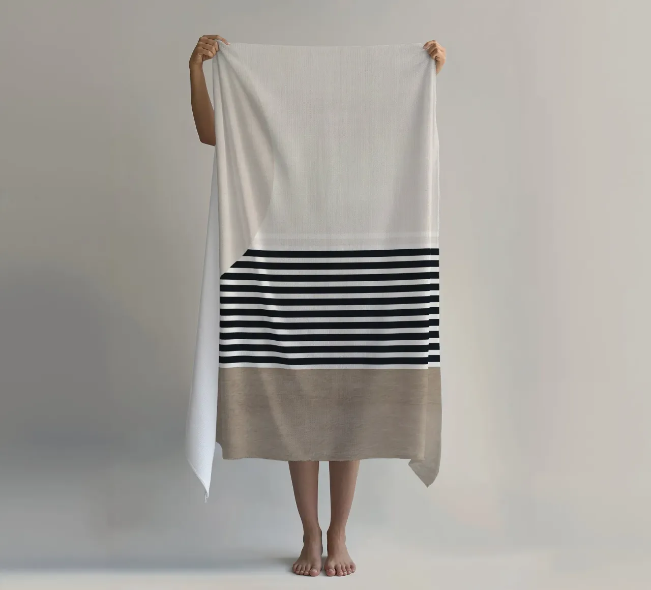 abstract geometric boho 4 telo mare da vintageshop