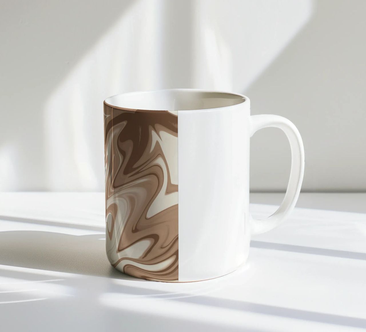 Schema delle linee fluide 06 tazza in ceramica da Little Dean